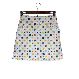 Vintage Retro Mini Skirt 6 Colorful Mod Go Go Funky Edgy Classic Chic Glam 80s